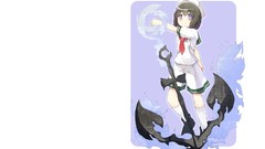 White background hats anime girls short hair touhou black hair 