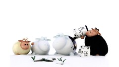 white background humor sheep artwork Simple Background Animals