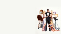 White background james bond artwork