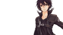 White background kirigaya kazuto sword art online Simple 