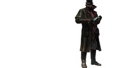 White background Knives assassins creed 3 assassins creed 