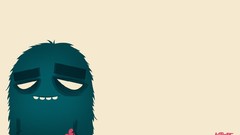 White background minimalistic artcore