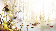 White background minimalistic artwork