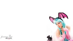 White background models alt girls Francesca Dani