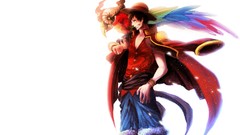 White background monkey d luffy Simple Background One Piece 