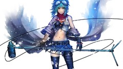 White background navel gloves wires belts bracelets microphones 