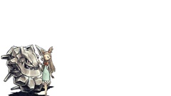 White background Pokemon steelix Simple Background