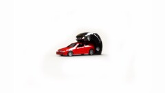 white background red cars Minimalism black cars vehicle Car