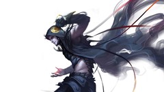 White background red eyes male fate stay night fate zero 