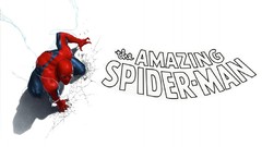 White background Spider-Man comics