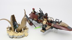 White background star wars boba fett Luke Skywalker barge 