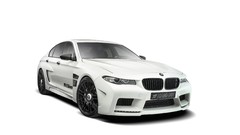 White background studio bmw m5 hamann