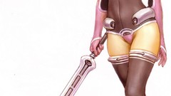 White background Swords Simple