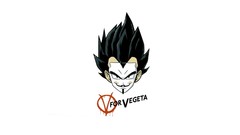 White background V for Vendetta funny vegeta dragonball 