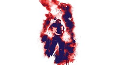 White background video games Akuma