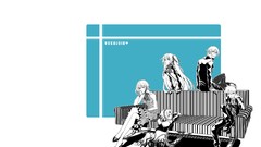 White background vocaloid