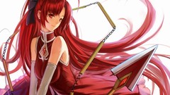 White blade Anime red eyes anime girls mahou shoujo madoka 