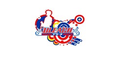 White bleach logos Simple