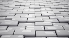 White blocks deviantart minimalistic digital art