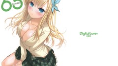 White blondes anime girls boku wa tomodachi ga sukunai digital 