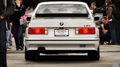 White BMW M3 E30