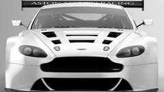 White cars Aston Martin
