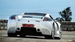 White cars back view