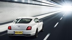 White cars Bentley blurred bentley continental gt tunnels