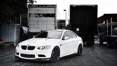 White cars BMW