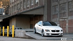 White cars bmw m6