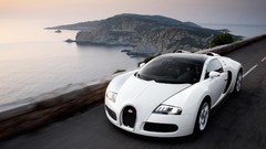 White cars bugatti veyron