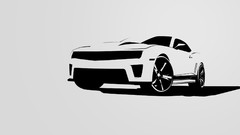 White cars Camaro ss chevrolet camaro ss