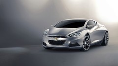White cars Chevrolet concept art