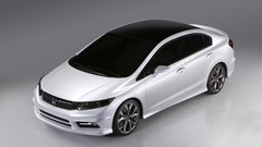 White cars concept art Honda civic