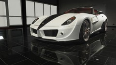 White cars Ferrari reflections vehicles