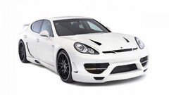 White cars front hamann Porsche Panamera Hamann Cyrano