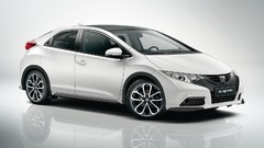 White cars Honda civic EU