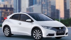 White cars Honda civic EU