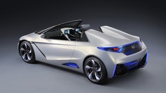 White cars Honda sports cars concept art