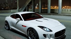 White cars jaguar concept art