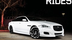 White cars jaguar tuning