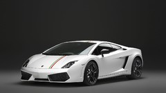 White cars Lamborghini