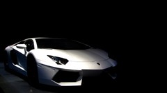 White cars Lamborghini Supercars