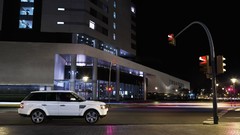 White cars Land Rover Range Rover