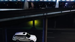 White cars Land Rover Range Rover