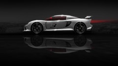 White cars Lotus Exige