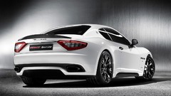 White cars Maserati GT vehicles