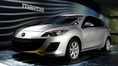 White cars Mazda