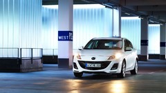 White cars Mazda