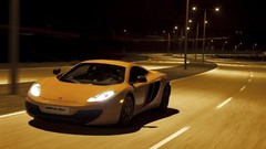 White cars mclaren mp4-12c